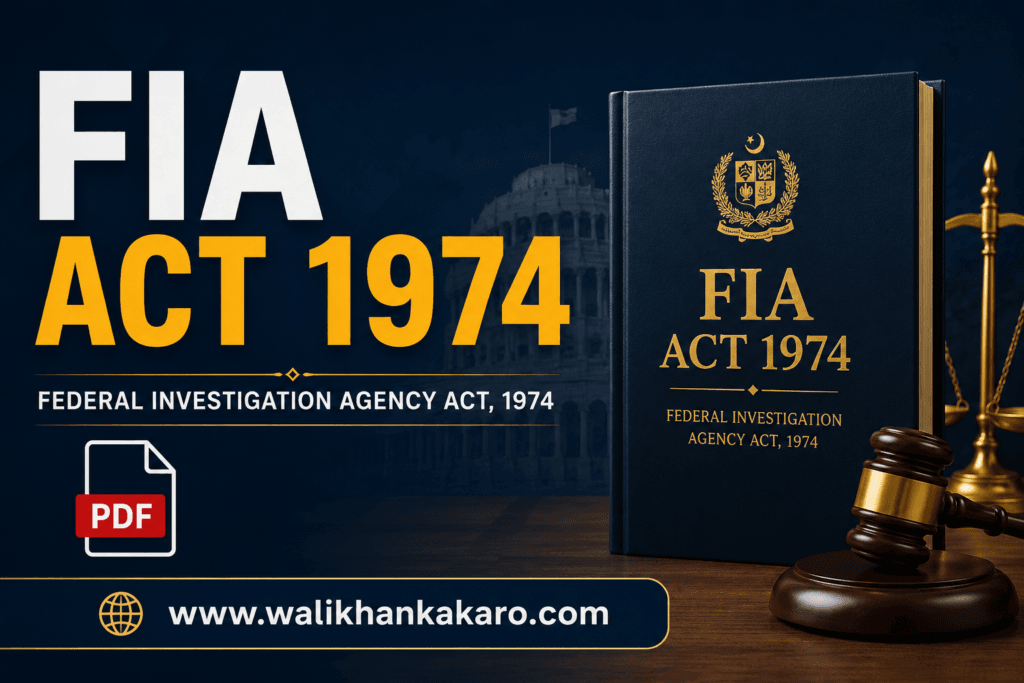FIA Act 1974 PDF