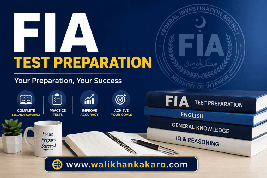 FIA test preparation