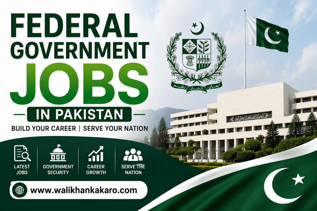 Federal Government jobs in Pakistan