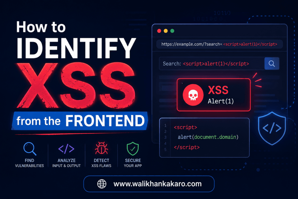 How to Identify XSS from the Frontend