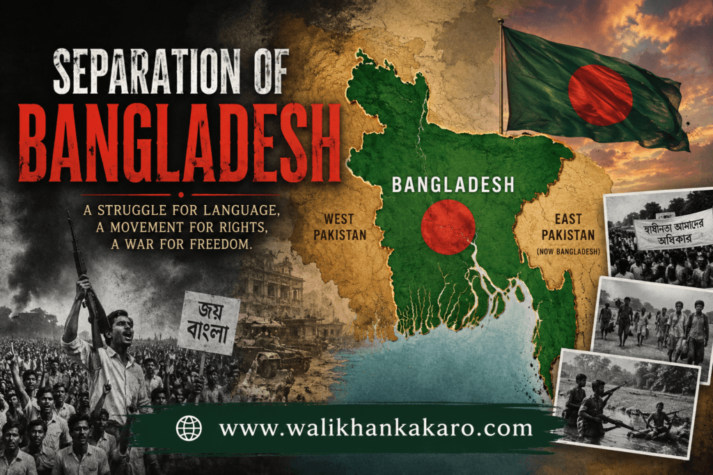 Separation of Bangladesh