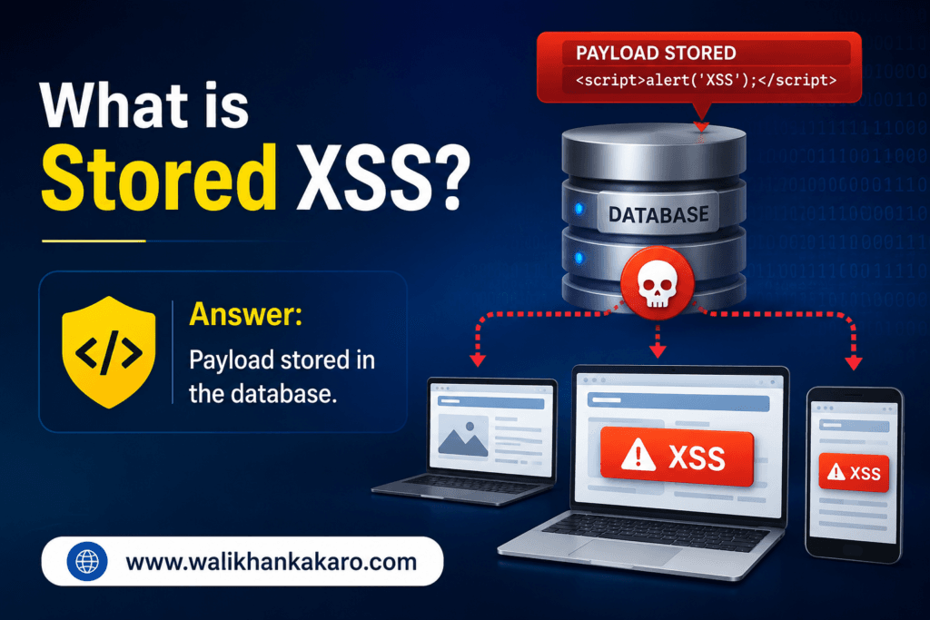What is Stored XSS 1