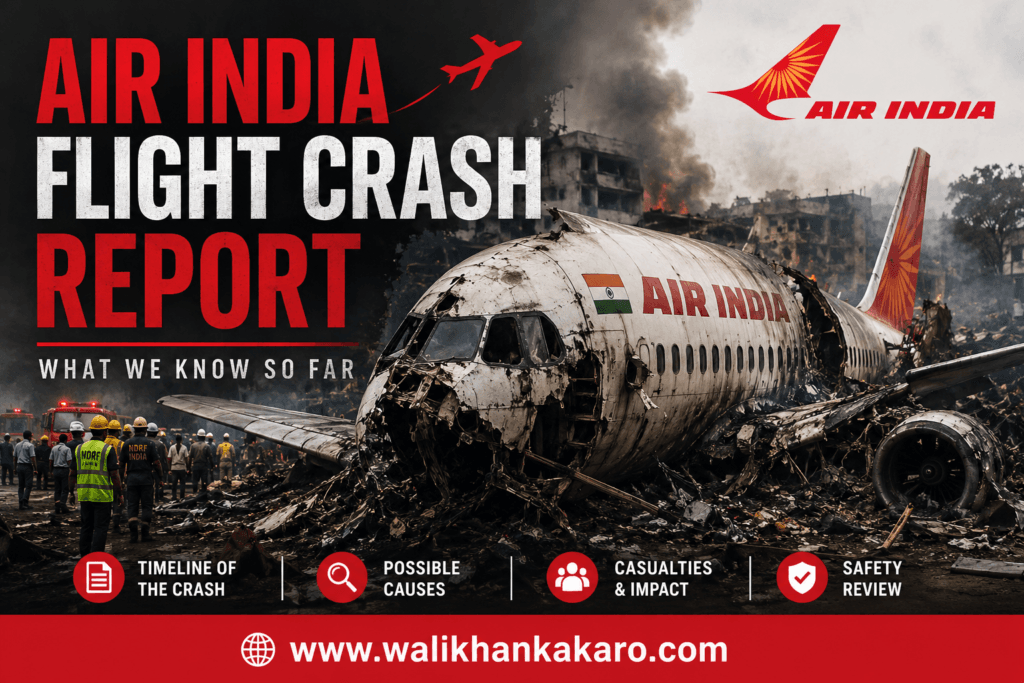 Air India flight crash report
