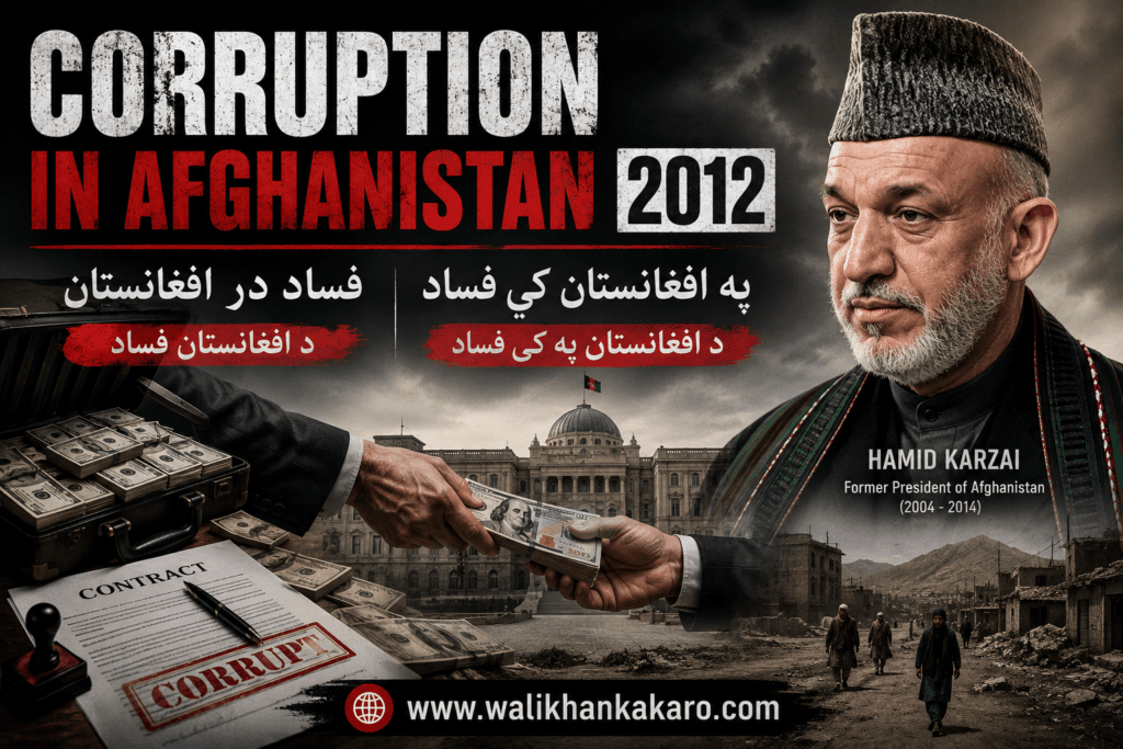 Corruption in Afghanistan 2012
