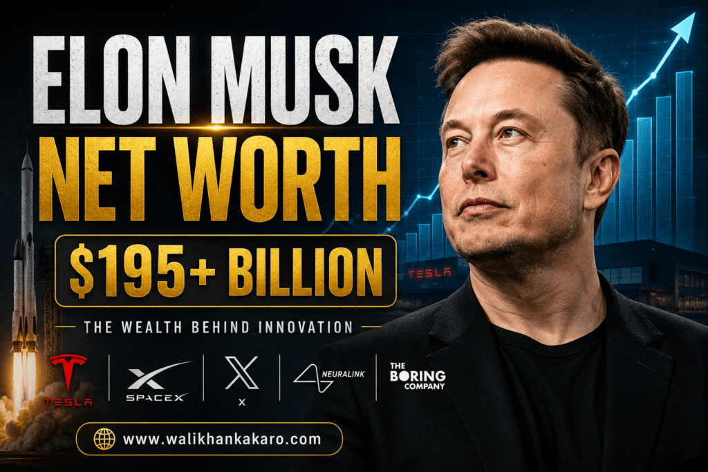 Elon Musk net worth