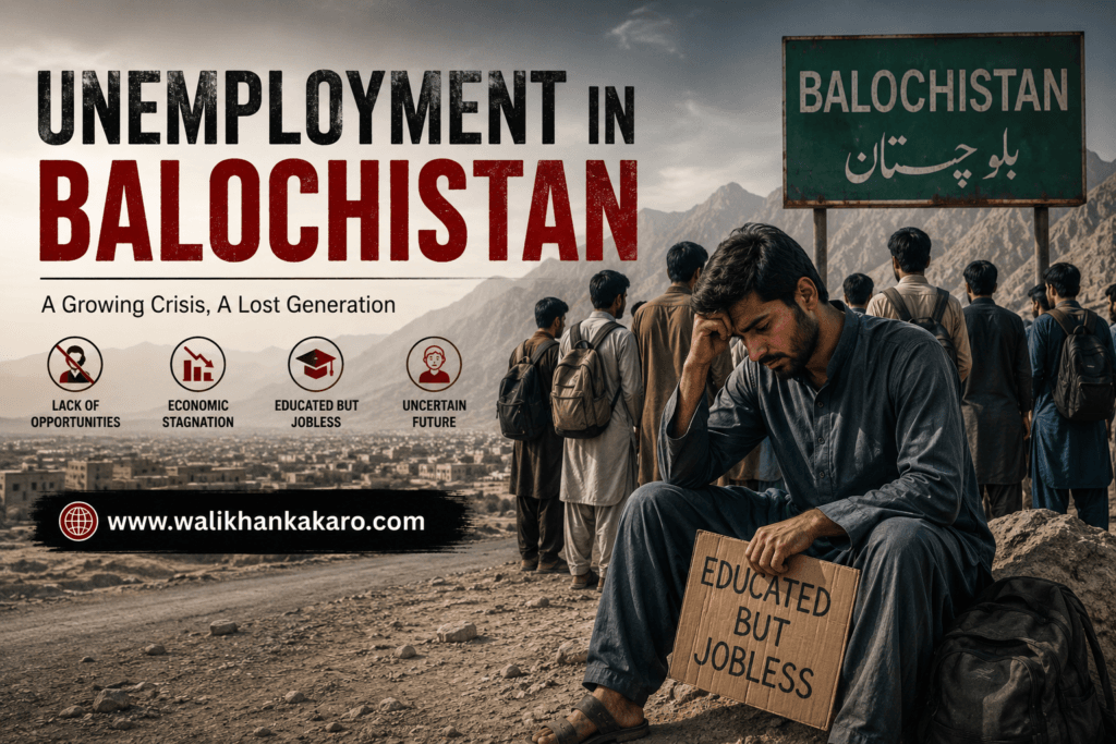 Unemployment in Balochistan