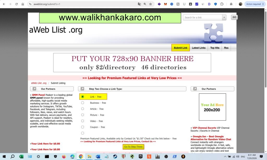Do Follow Directory Submission Sites 1