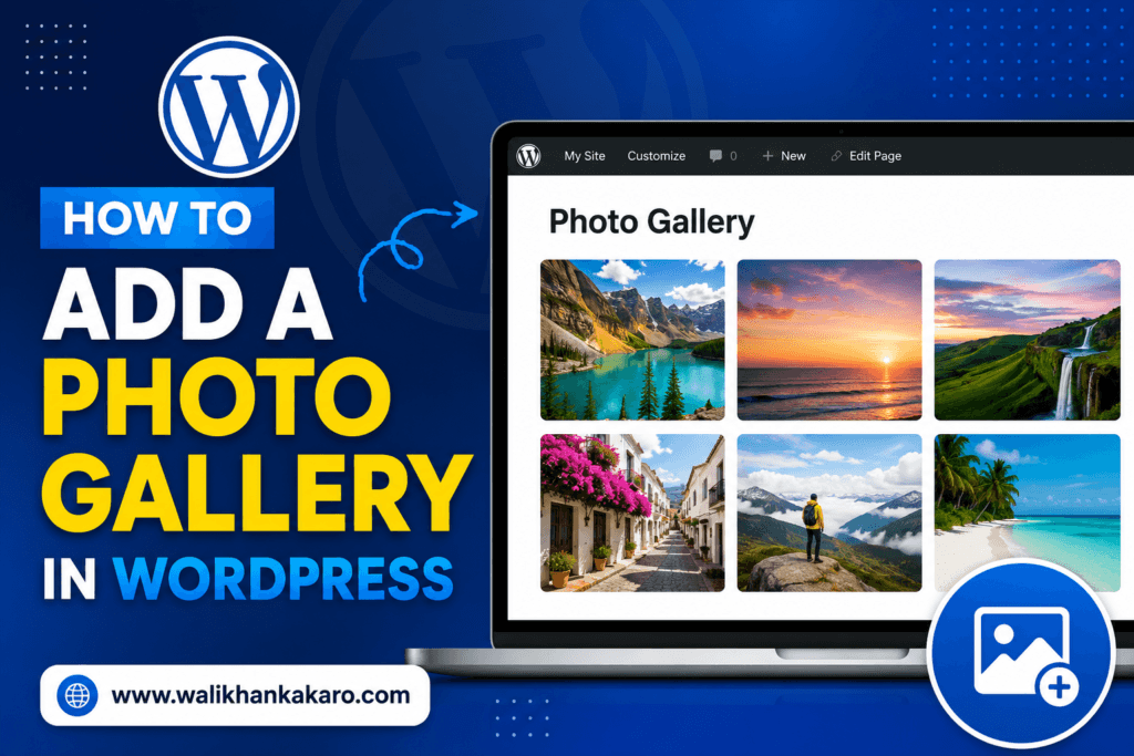 How to Add a Photo Gallery in WordPress