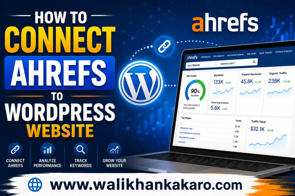 How to Connect Ahrefs to WordPress Website