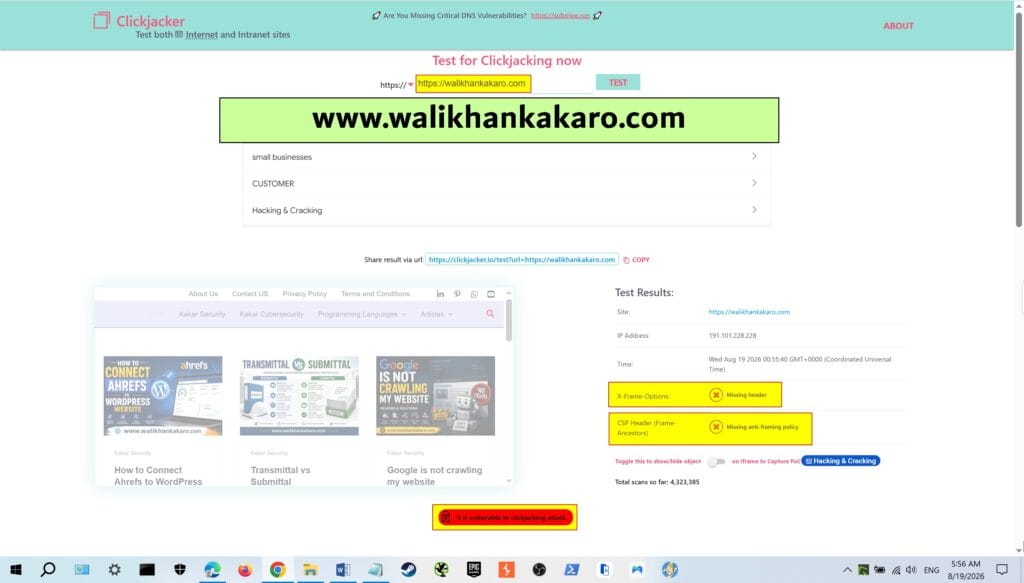 How to protect from clickjacking in WordPress 1
