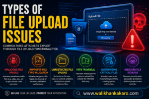 Types of File Upload Issues
