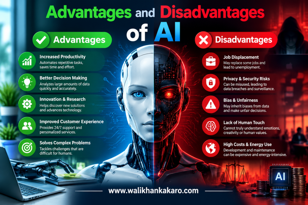 Advantages and Disadvantages of AI