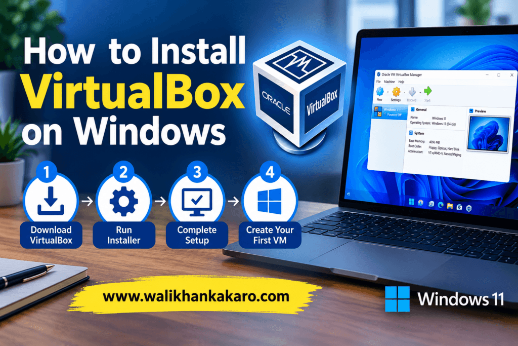 How to install VirtualBox on Windows