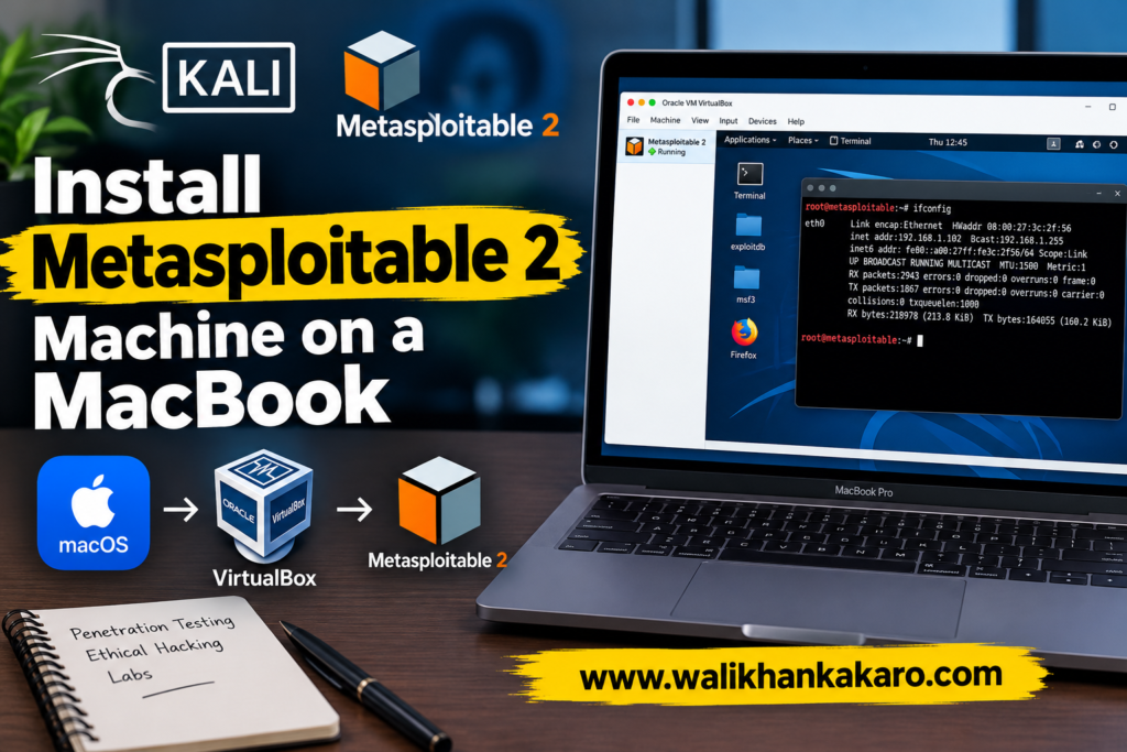 Install Metasploitable 2 Machine on a MacBook