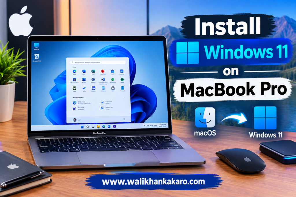 Install Windows 11 on MacBook Pro