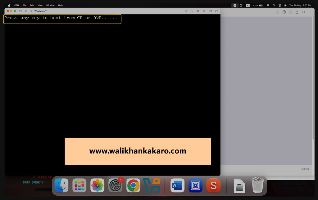 Install Windows 11 on MacBook Pro 11
